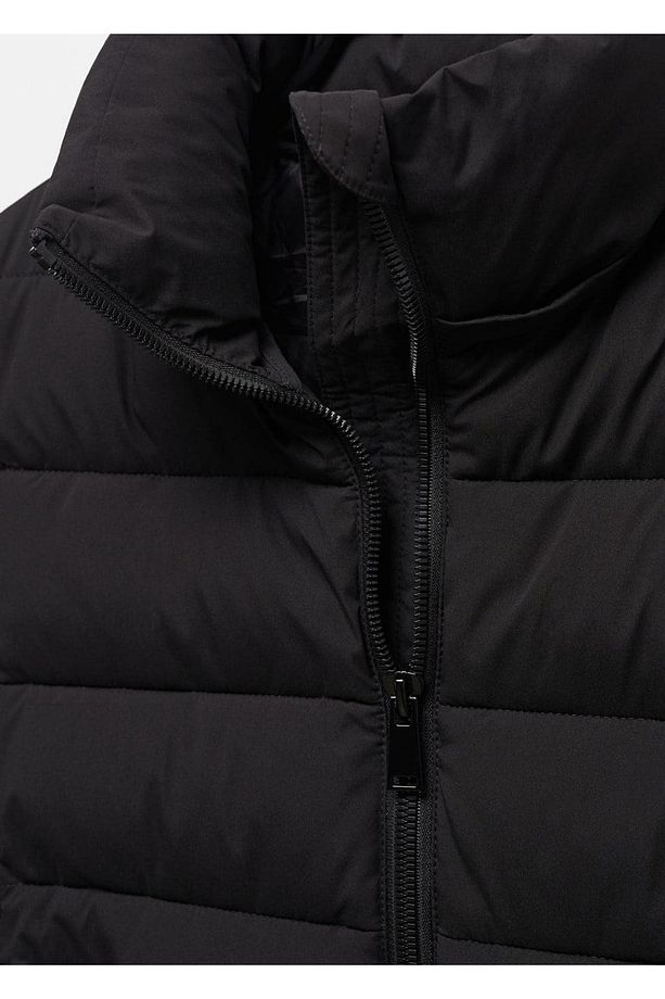 Kapüşonlu Kapitone Anorak - 6