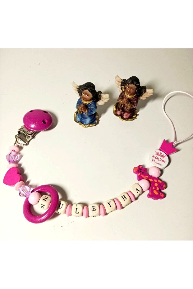 Pacifier Strap and Holder - Named Chain - 1