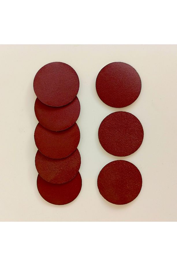 50MM 50 ADET 100 KUM Mini Gravür Makineleri Silindir Cırt Disk Zımpara, Flap Disk  Kaliteli Zımpara - 3