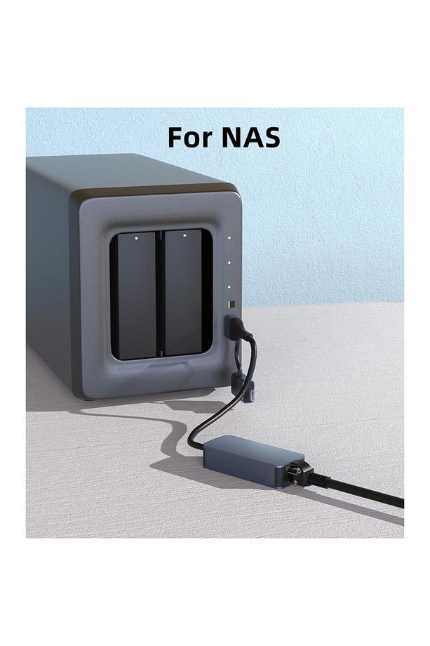 MT73 USB 3.2 Gen 1 to 2500Mbps RJ45 Ethernet Adaptör Mac Windows Uyumlu Alüminyum Kasa - 5