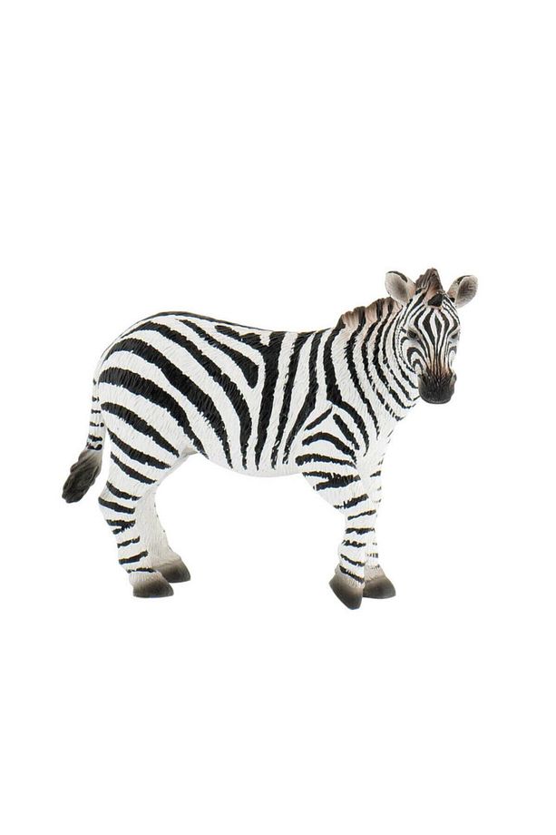 Dörtlü Vahşi Hayvanlar Seti Zebra Dağ Keçisi At Ve Boğa Figür Set - 4