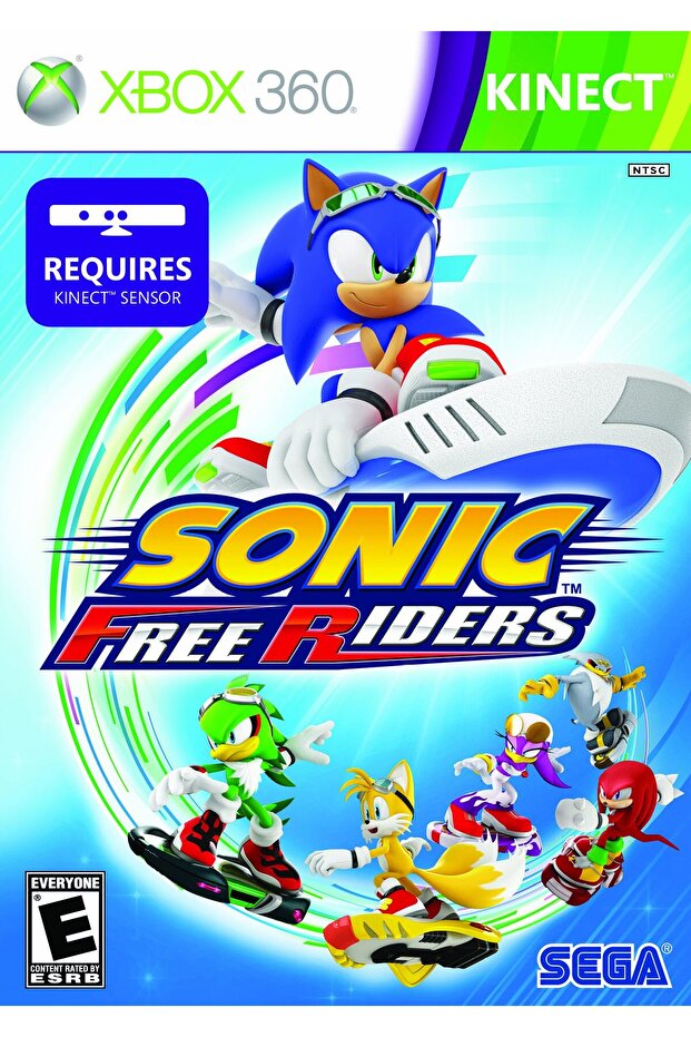 xbox 360 kinect sonic free riders - 1