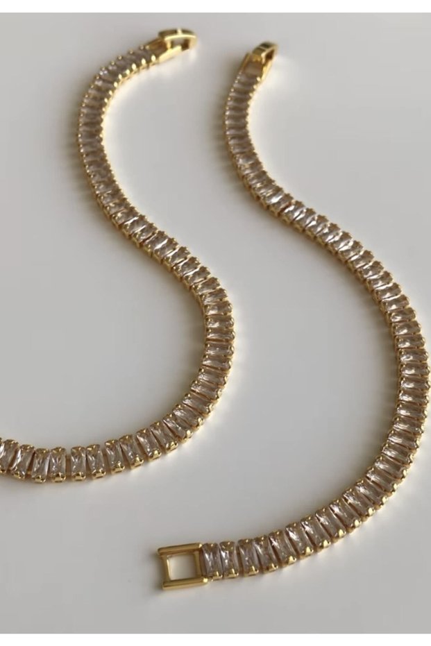 Waterway Baguette Bracelet / Waterway Bracelet / Women's Gold Bracelet