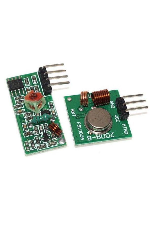 433 Mhz Rf Kablosuz Alıcı-verici Modül Seti Arduino Projeleri Ile Uyumlu - 1