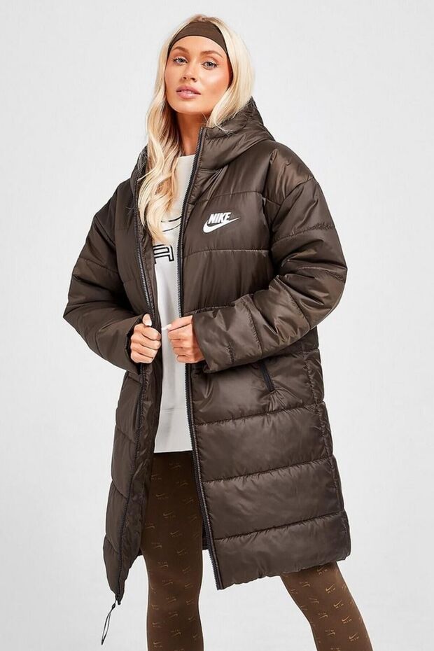 Sportswear Therma-Fit Full-Zip Hoodie Bol Kesim Kadın Parka - 1