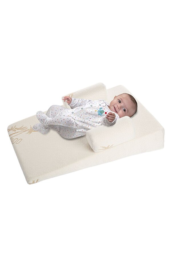 MASAJLI BAMBU BEBEK REFLÜ YATAĞI - 3