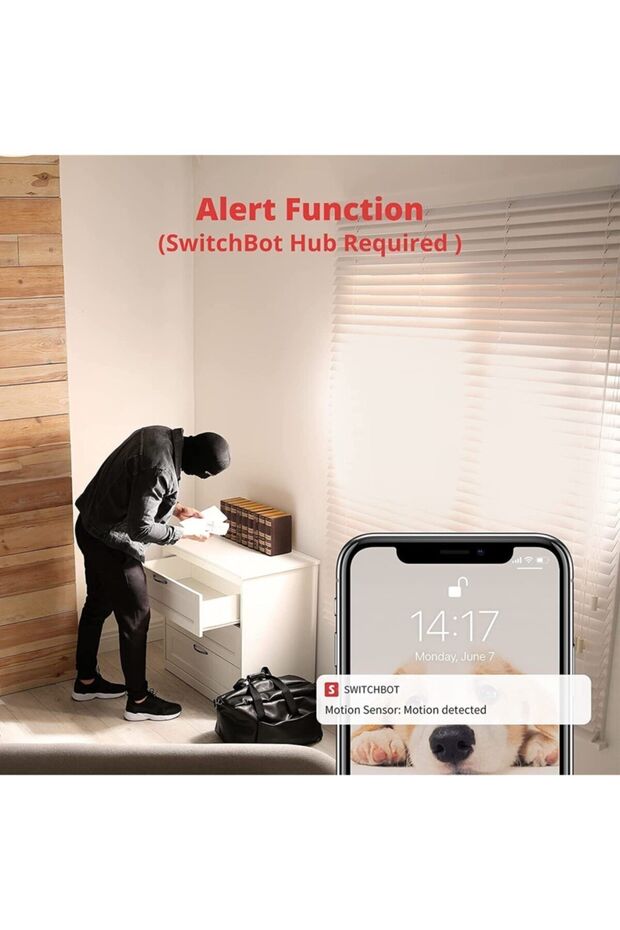 Motion Hareket Sensörü (PIR) Kablosuz Hareket Sensörü - 5