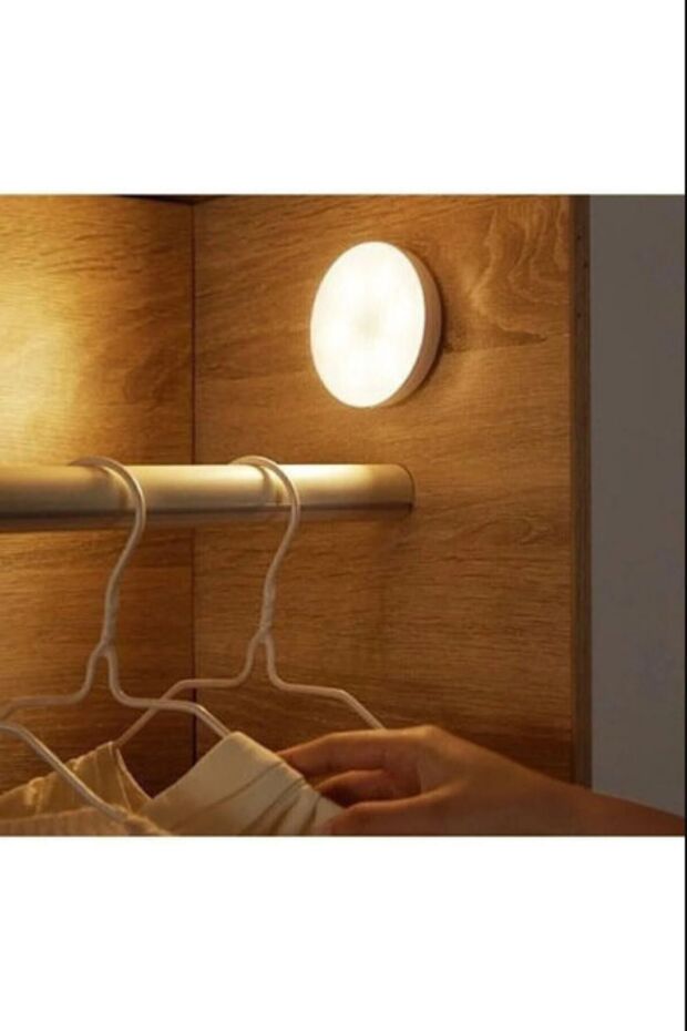 Hareket Sensörlü Usb Şarjlı Beyaz Led Işık Lamba SENSÖRLÜ - 3