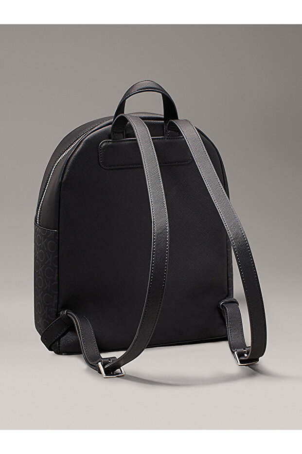 حقيبة ظهر دائرية بشعار - 3