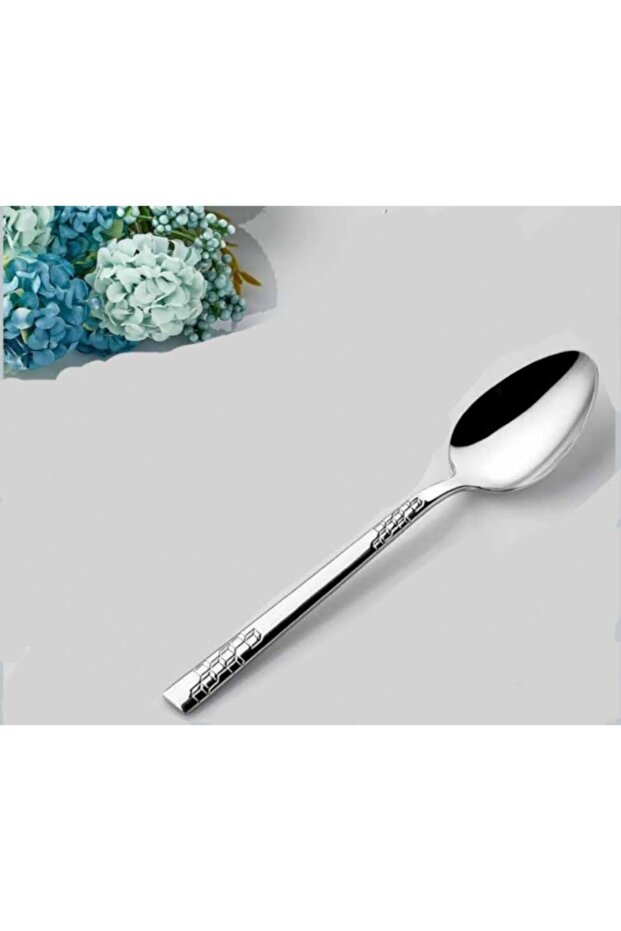 Inter Çelik Karel Model 12'li Çay Kaşığı - 1