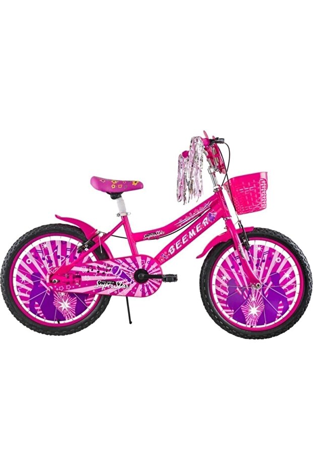 Beemer 20 Jant 7 - 10 Yaş Pembe Çocuk Bisikleti - 1