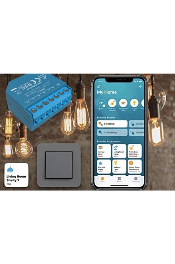 1l Nötrsüz Akıllı Wi-fi Rölesi, Google Alexa Ve Smartthings Destekli, Akıllı Ev, Iot,akıllı - 2