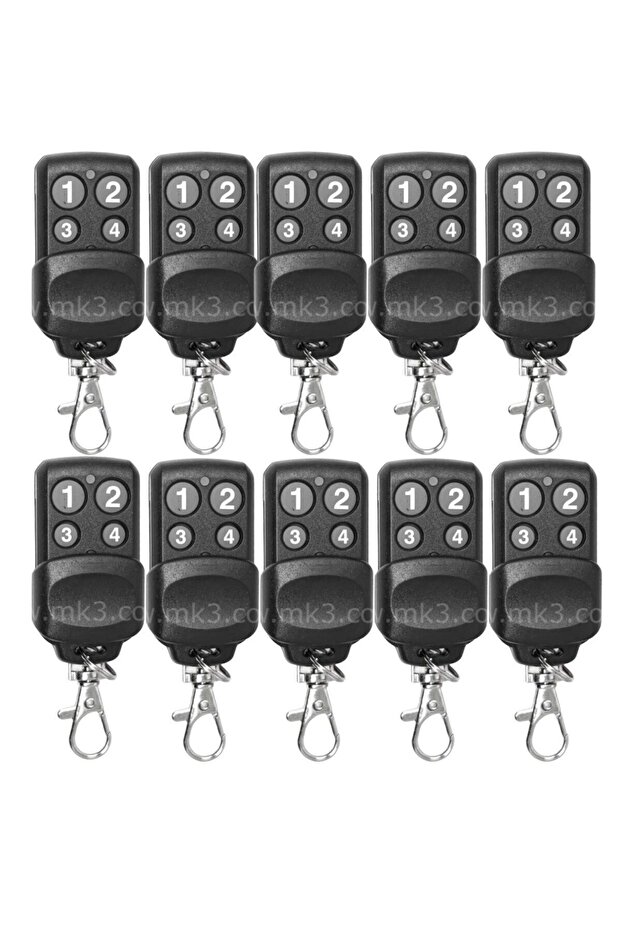 Smart Remote Control Garage Shutter Barrier Remote with 10 Rolling (NİCE, BFT, HILAND, FAAC ETC)