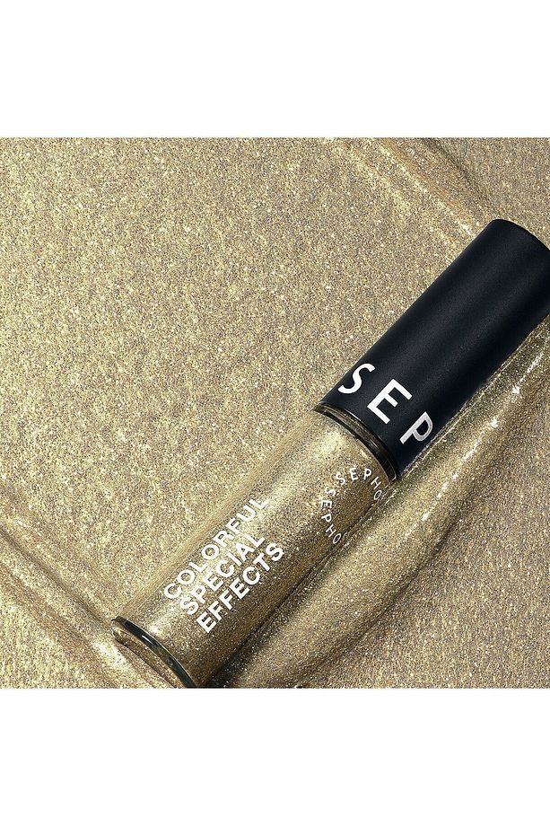 COLORFUL EFFETS SPECIAUX - Simli sıvı göz farı 01 Glitzy gold (5 ml) - 5