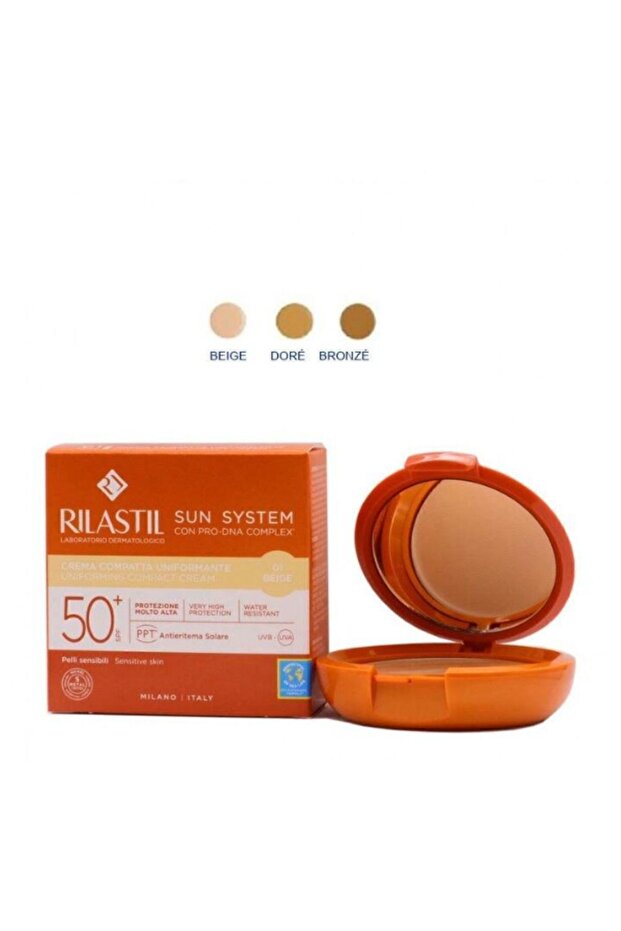 Sun System SPF50+ Uniforming Compact Cream 10 gr - 03 Bronze - 2
