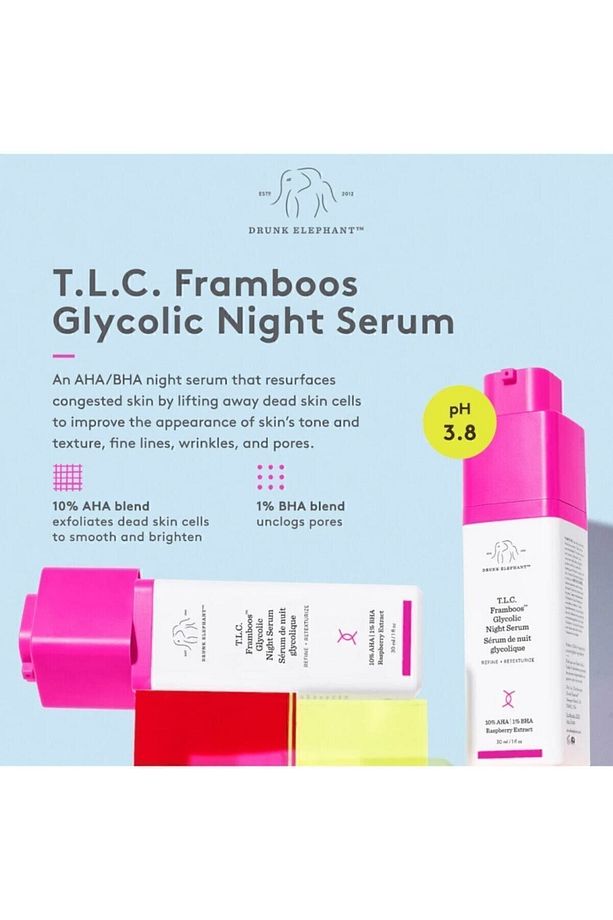 T.l.c. Framboos Glikolik Gece Serumu 50 ml - 3