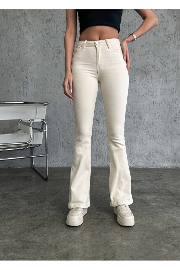 İsponyol paça jeans - 1