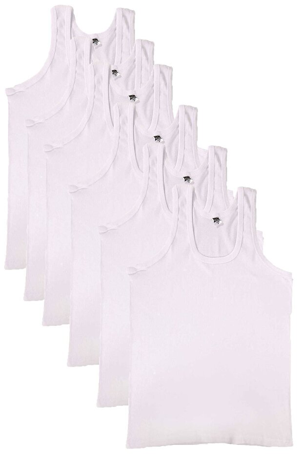 Men's White Evil Eye Star Athlete 6-Piece Athlete