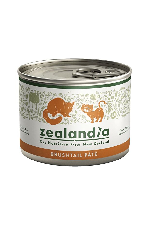 Brushtail Pate Cat Food, 185g