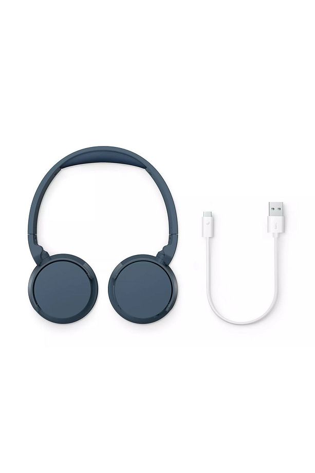 Tah4209 Kablosuz Kulak Üstü Kulaklık Dinamik Bas, Bluetooth, Net Arama, 55 Saat Kullanım-mavi - 7