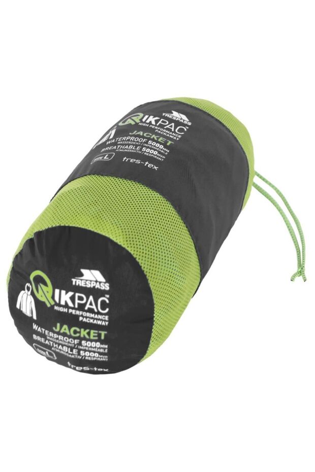 UAJKRATR0001 Qikpac X TP75 Black Erkek Yağmurluk - 1