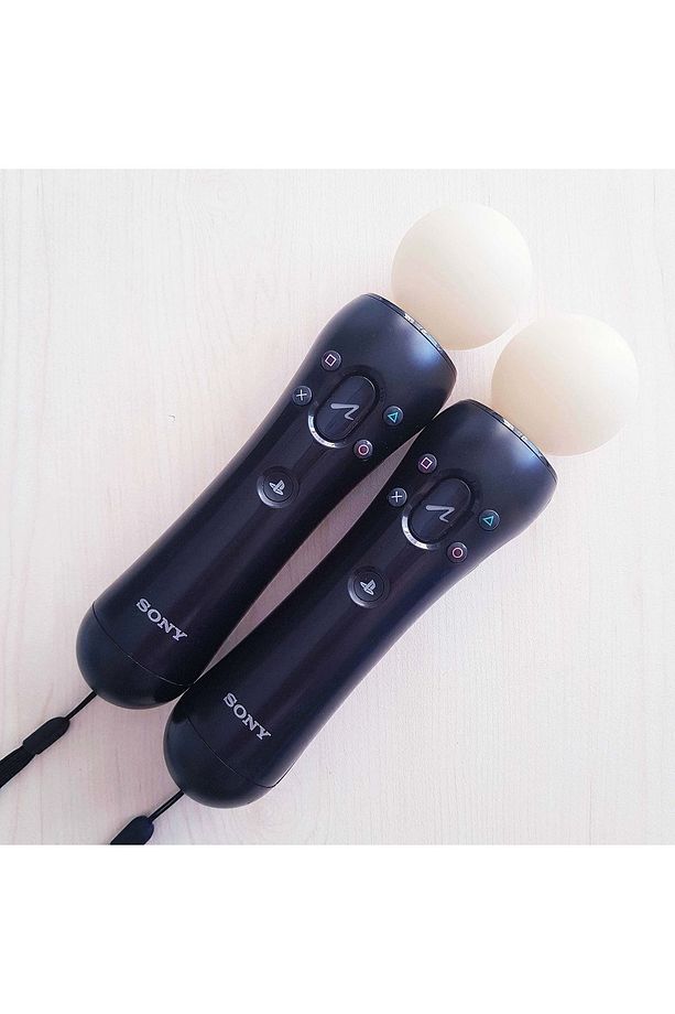 Ps3 Move Kol 2 Adet Ps3 Move Controller Ps4 Move Vr Destekli Playstation 3 Move - 1