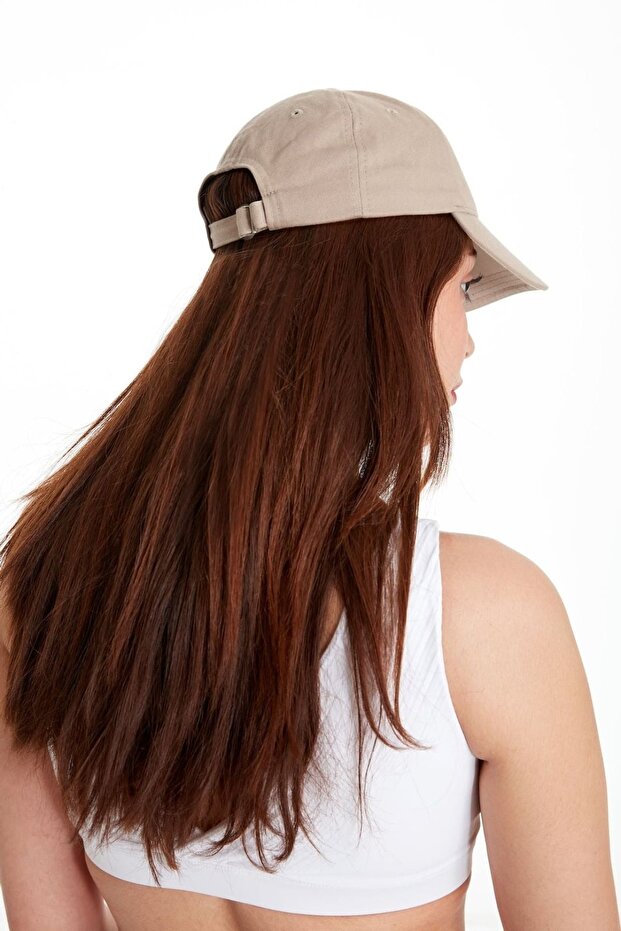 Solıd Cap Spor Şapkası - Bej - 5