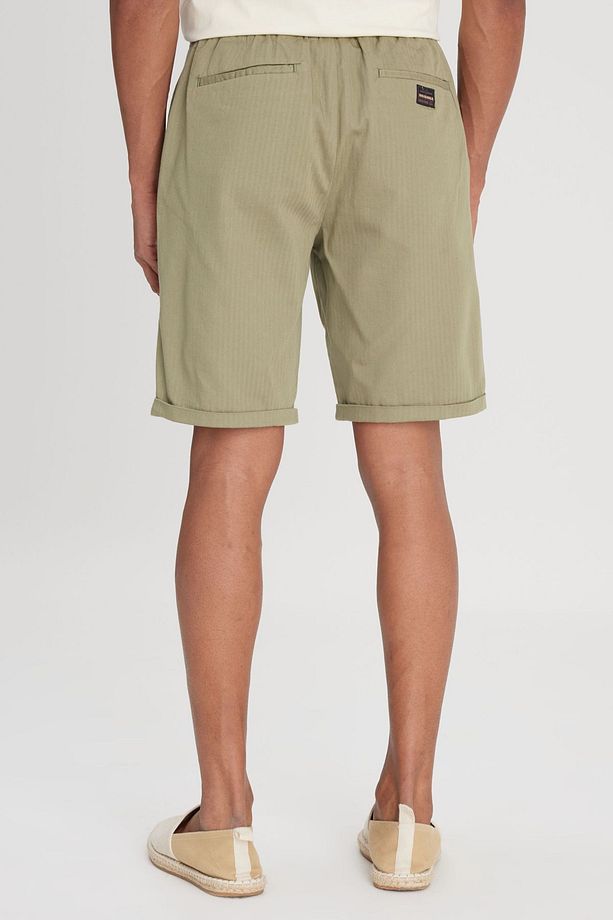 Regular Fit Normal Kesim %100 Pamuk Normal Bel Haki Chino Şort - 6