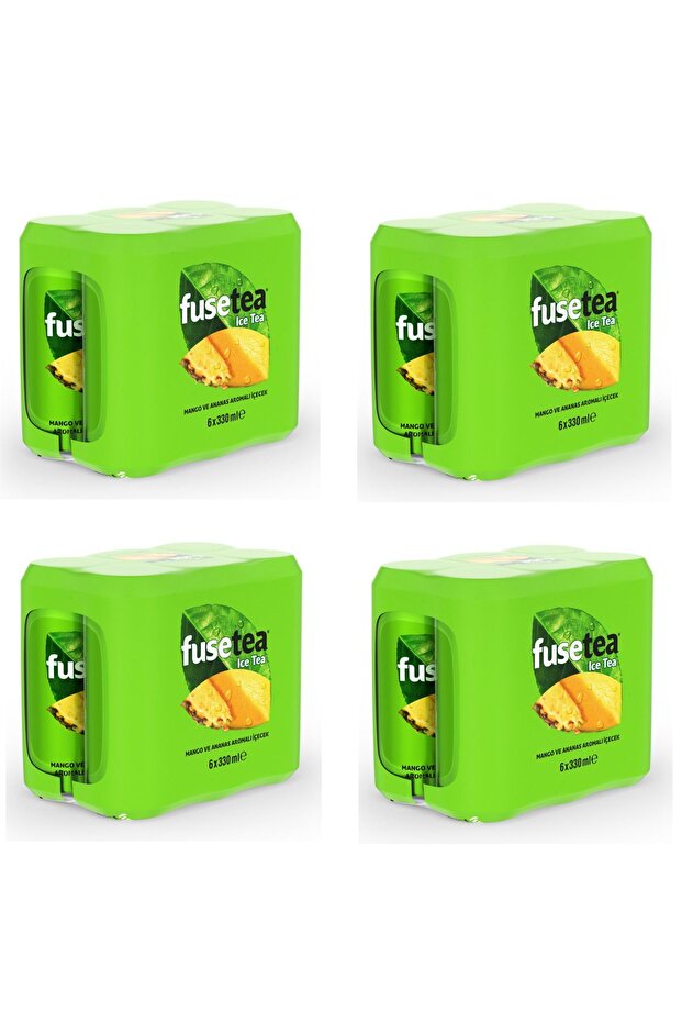 Mango Ve Ananas Aromalı Soğuk Çay 330 Ml X 24 Adet - 1