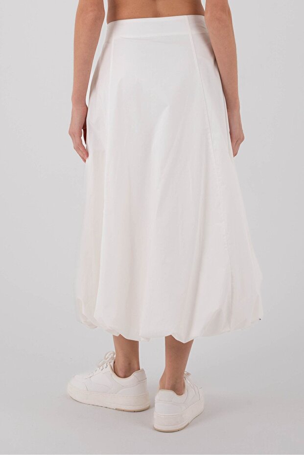 Fusta lungă cu balon, 100% bumbac - 8