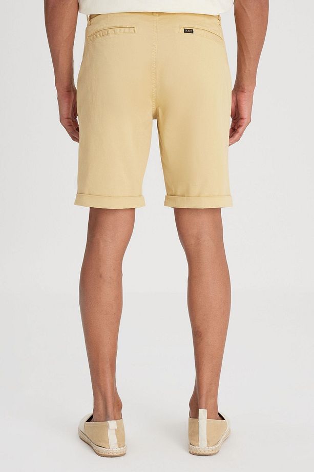 Regular Fit Normal Kesim Normal Bel Camel Şort - 6