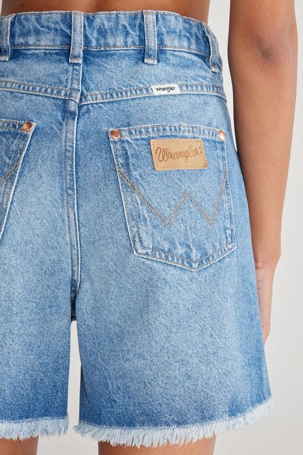 Donna Regular Fit Normal Kesim %100 Pamuk Açık Mavi Jean Kot Şort - 7