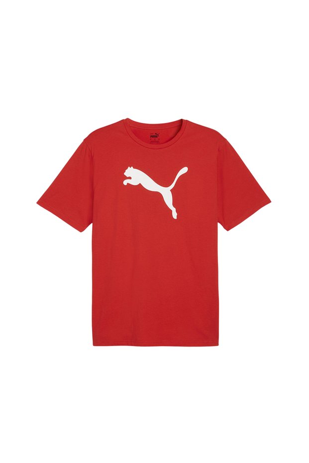 Teamrise Logo Jersey Cotton Men's Casual T-Shirt 65870501 Red