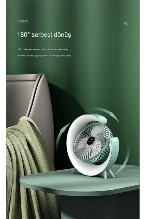 colorful desktop fan - 2