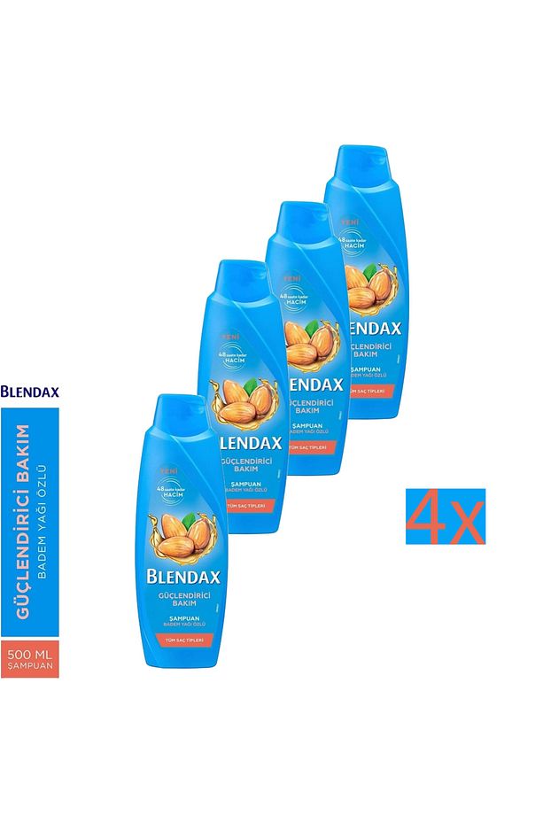 Badem Yağı Özlü Şampuan 500 ml 4 x Adet - 1