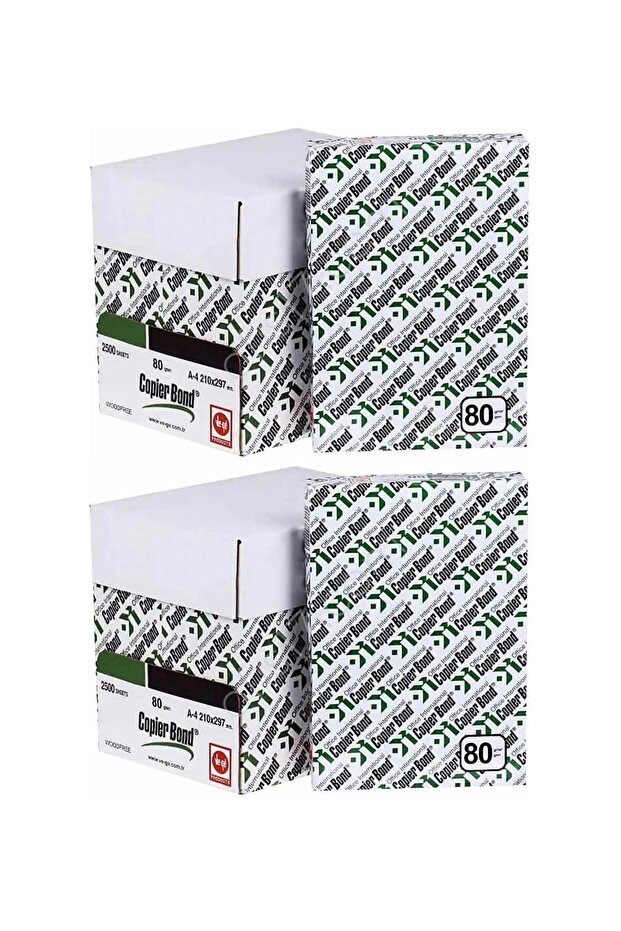 Ve-Ge Copier Bond A4 80 G/M2 - 5000 Pcs. Copy Paper (10 Pack)