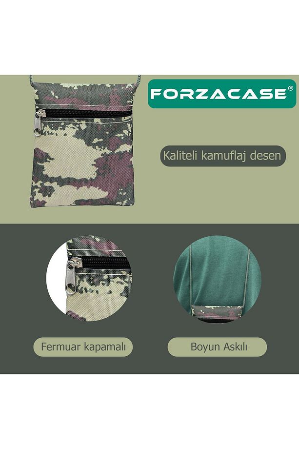 Tek Cep Fermuarlı İpli Boyuna Asmalı Asker Cüzdanı 14 cm - FC614 - 4