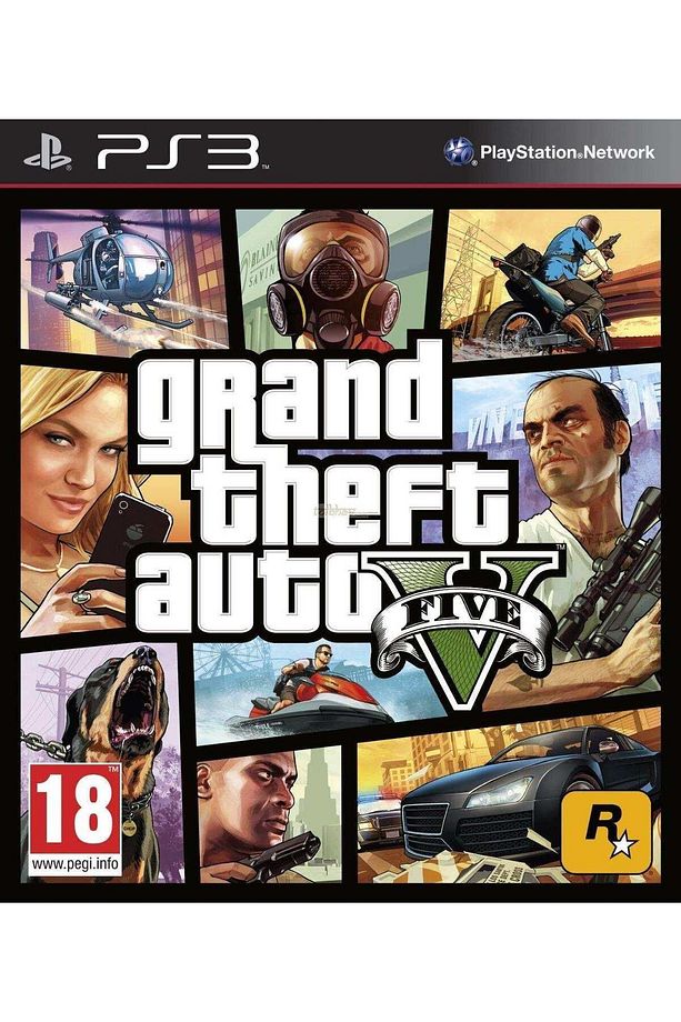 Ps3 Grand Theft Auto 5 - 1