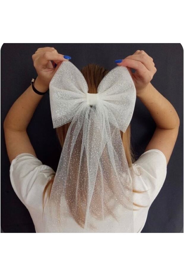 Glitter Tulle Bride Bridal Outdoor Shooting Buckle
