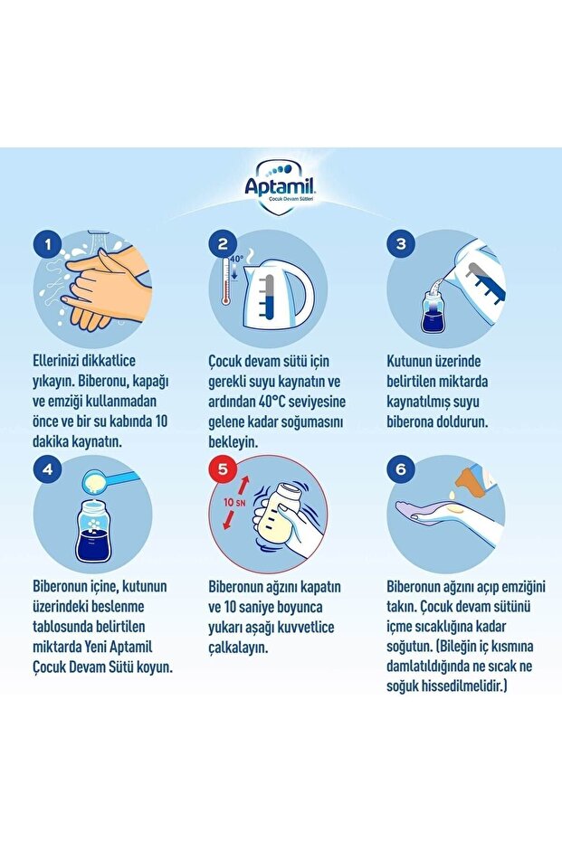 Aptamil 1 Devam Sütü 800 Gr X2 - 3