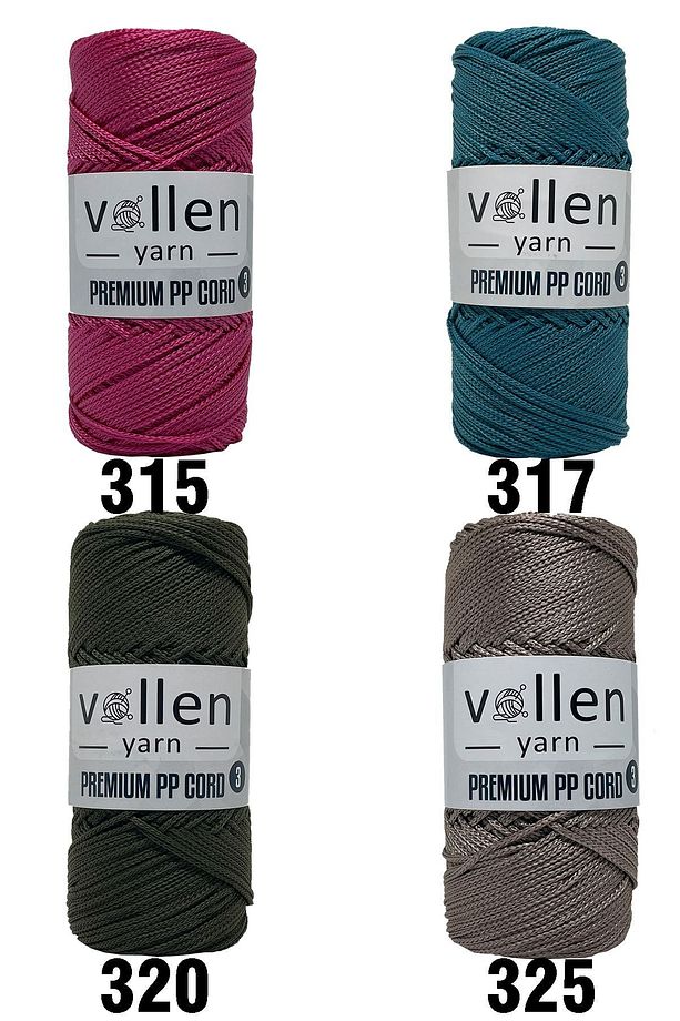 600m Polyester Makrome Ipi, Supla Ipi, Çanta Ipi, Bileklik Ipi,makrame,açık Gri 1.5mm-400gr - 6