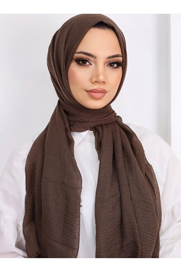 Brown Wrap Shawl - 1