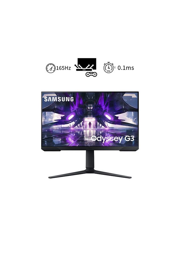 1ms 165HZ FreeSync Premium HAS+Pivot Gaming Monitör Siyah 24inç - 1