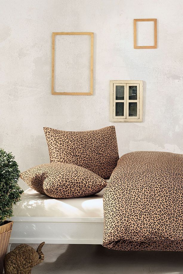 Leopar %100 Pamuk Tek Kişilik Nevresim Takımı - 3
