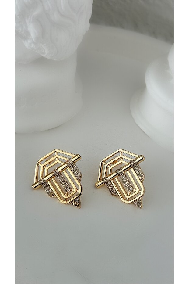 Çelik Leyla Küpe - 1