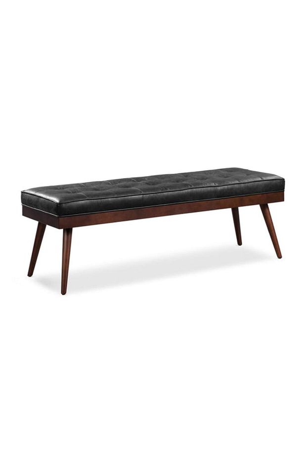 radnor gerçek deri bench-siyah - 2