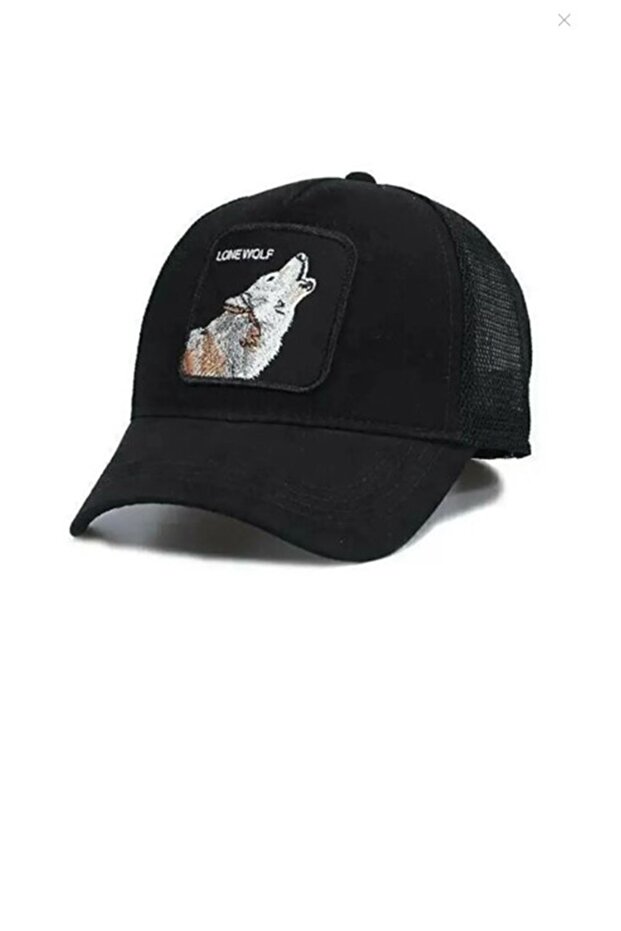 Wolf Patterned Hat - 2