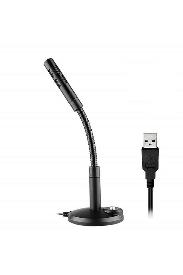 Kaymaz Taban Masaüstü Usb Bilgisayar Mikrofonu 1.5 Metre Kablolu Gürültü Engelleme Youtuber - 3