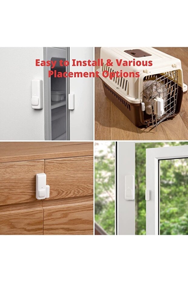 Contact Sensor Kontak Sensörü Kapı Ve Pencere Sensörü Kablosuz - 1