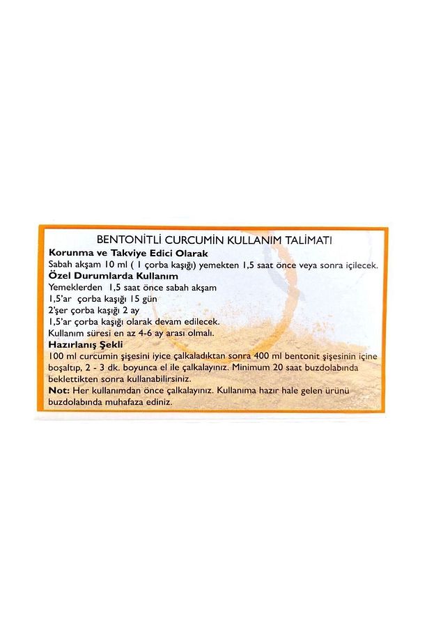 Bentonitli Curcumin 500 ml - 5